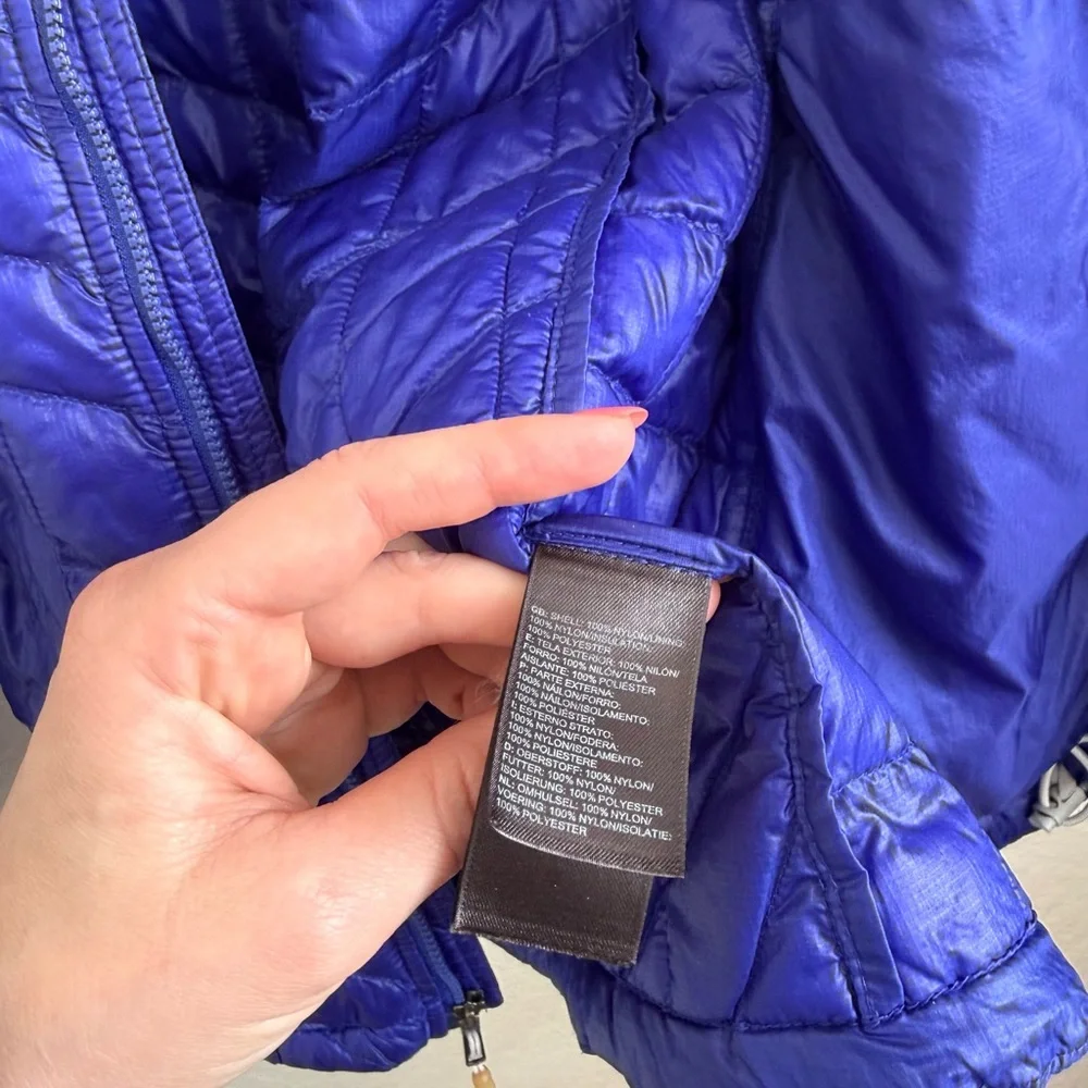 The North Face Thermoball Insulated Puff Women's Blue Jacket Size XS - Picture 6 of 9